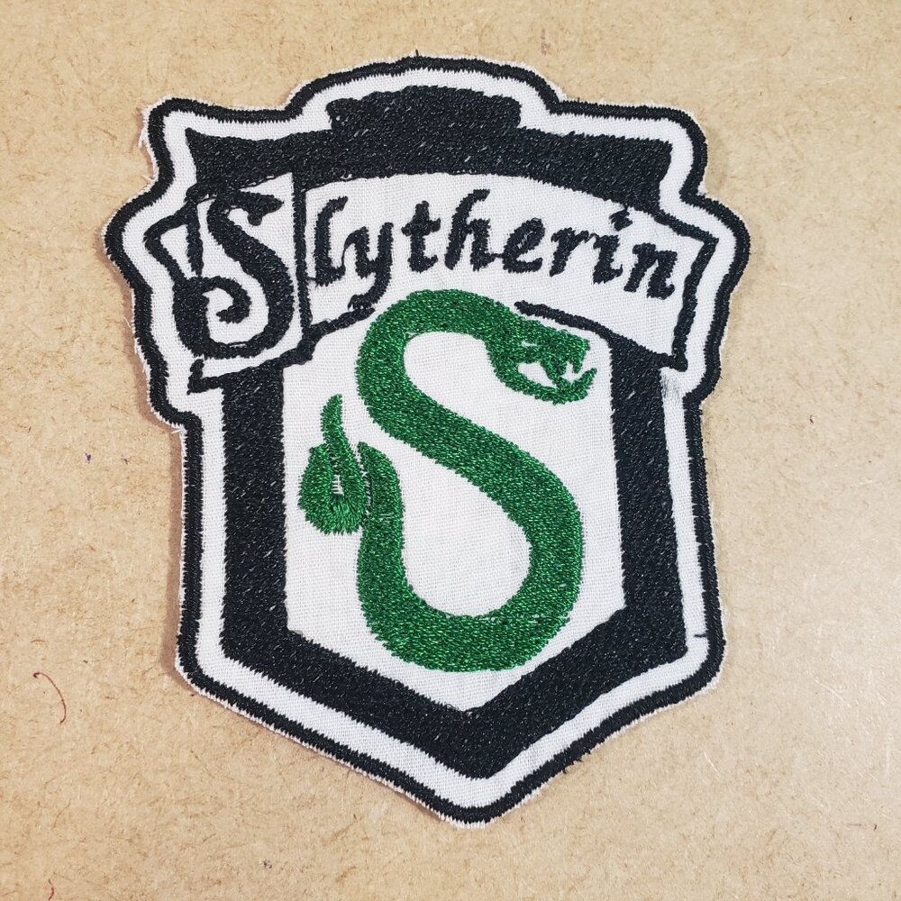 Slytherin Crest Iron-On Patch (2/$12 or 5/$22)